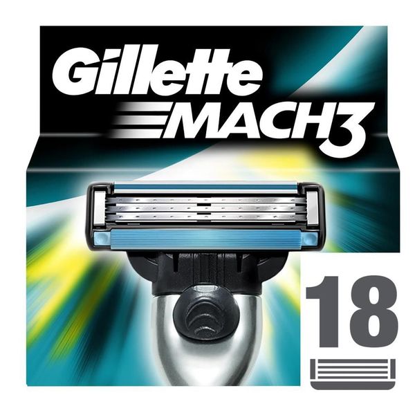 Gillette Mach3 18'li Yedek Tıraş Bıçağı
