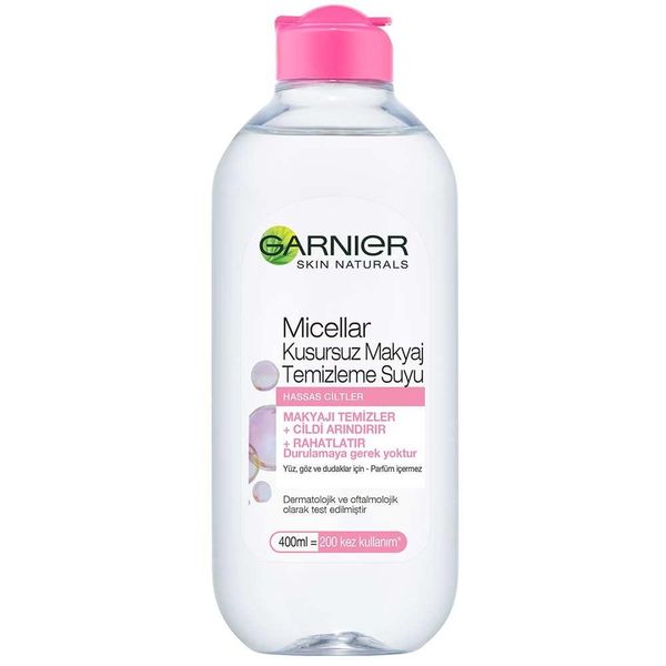 Garnier Saf Temiz Micellar 400 ML Kusursuz Makyaj Temizleme Suyu