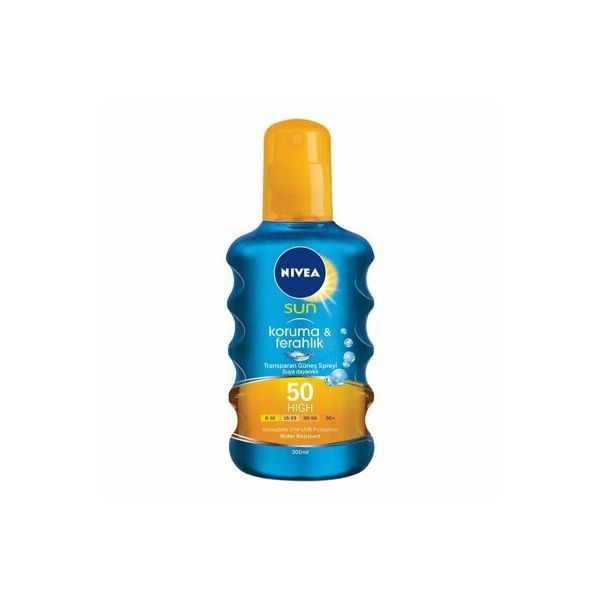 Nivea Sun 200 ml SPF50 Koruma Ferahlık Transparan Güneş Spreyi