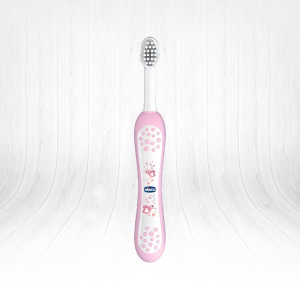 Chicco Pembe 6-36 Ay Diş Fırçası