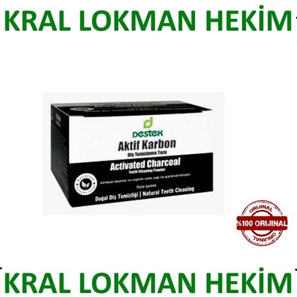 Destek Aktif Karbon Diş Temizleme Tozu