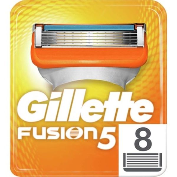 Gillette Fusion Yedek 8'li Tıraş Bıçağı