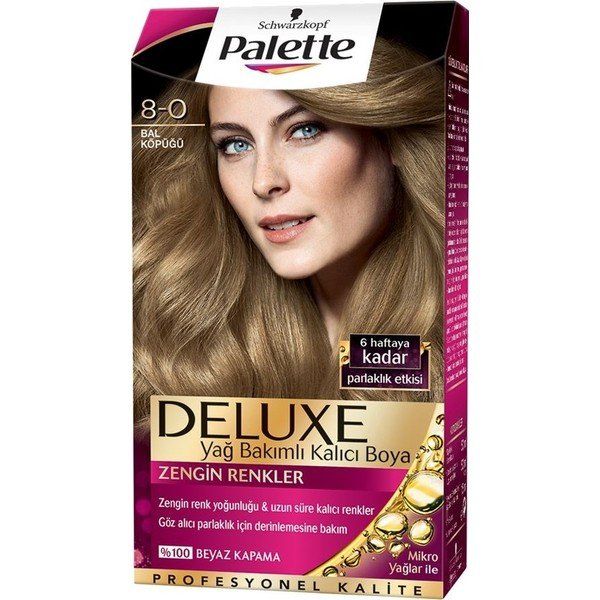 Palette Deluxe 8/10 Bal Köpüğü Saç Boyası