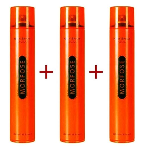 Morfose Ultra 400 ml Sert 3 Adet Saç Spreyi