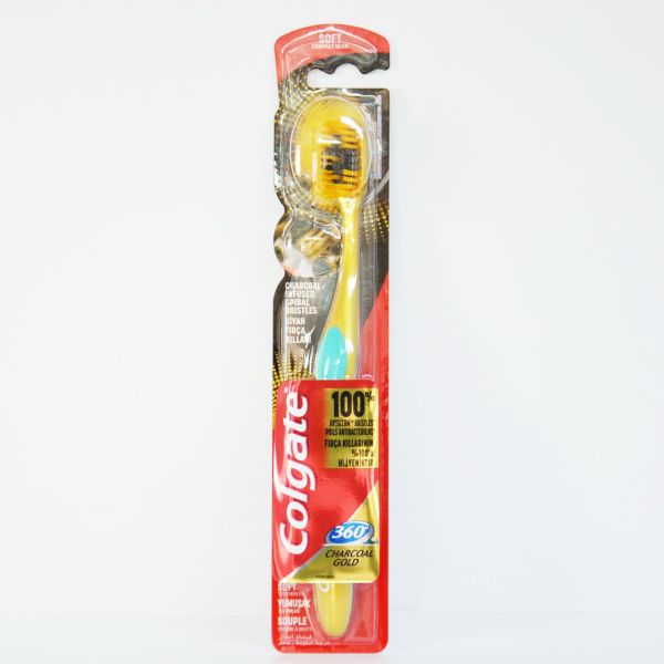 Colgate 360 Charcoal Gold Soft Diş Fırçası