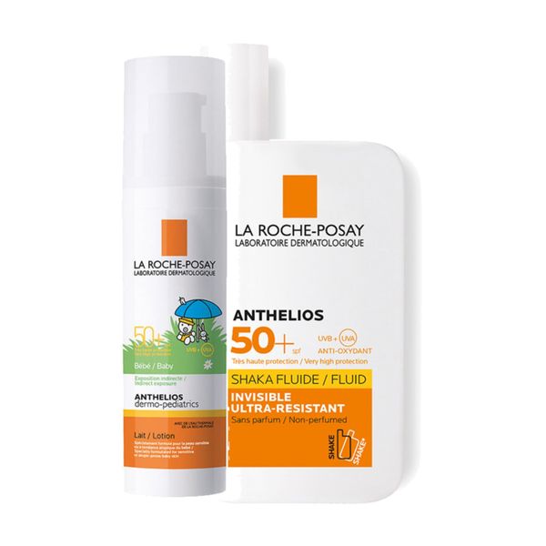 La Roche-Posay Anthelios 50 ml Çocuk ve Anne Güneş Kremi Seti
