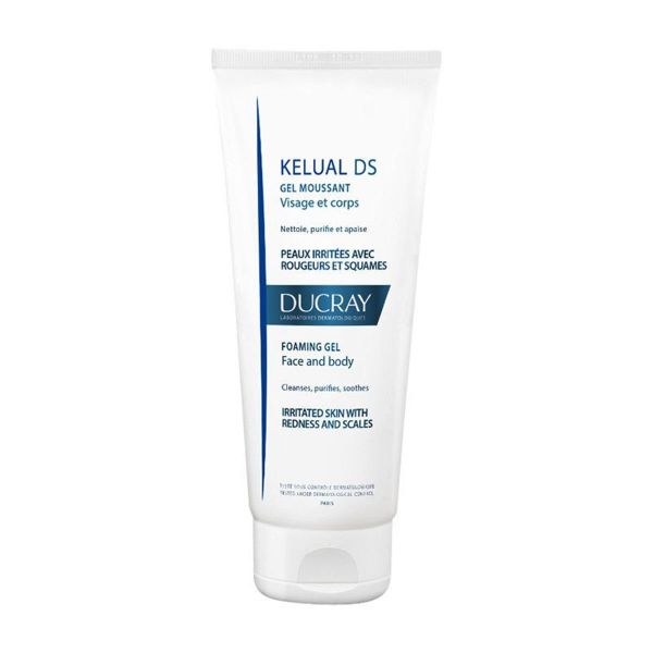 Ducray Kelual DS Foaming Gel 200 ml Yüz ve Vücut Temizleme Jeli