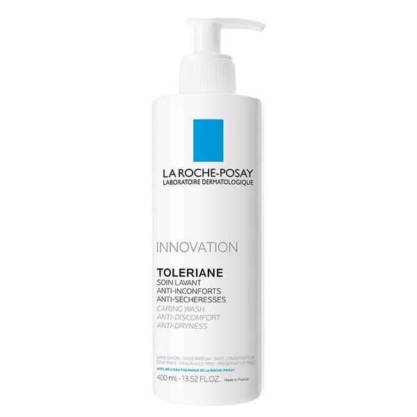 La Roche-Posay Toleriane Caring Wash Innovation 400 ml Hassas Ciltler Yüz Temizleyici Jeli