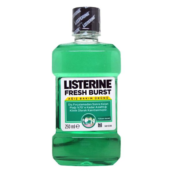 Listerine 250 ml Fresh Burst Fresh Nane Gargara