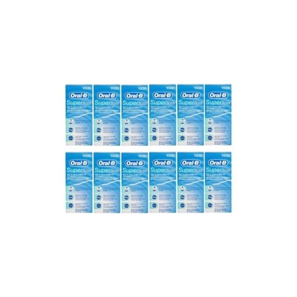Oral-B 12x50 Adet Süper Floss Diş İpi