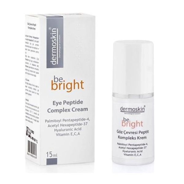 Dermoskin Be Bright Göz Çevresi 15 ml Peptit Kompleks Krem