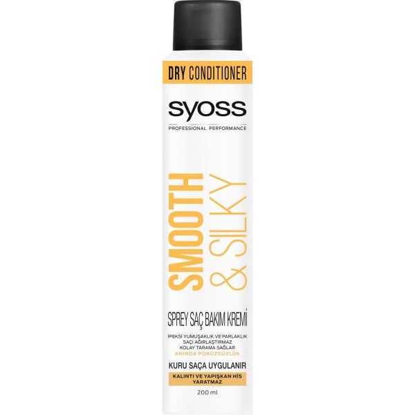 Syoss Smooth Silky Sprey 200 ml Saç Kremi