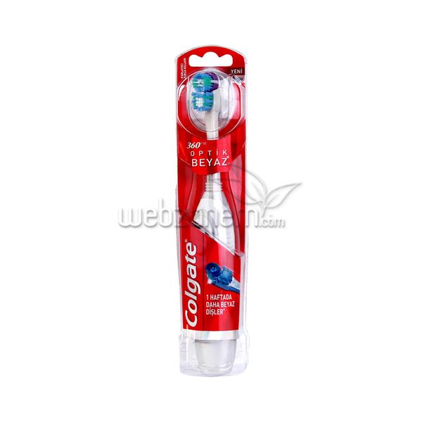 Colgate Optik Beyaz 360 Pilli Fırça