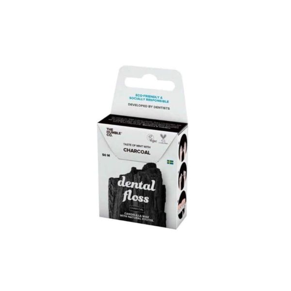 Humble Brush 50 m Charcoal Diş İpi