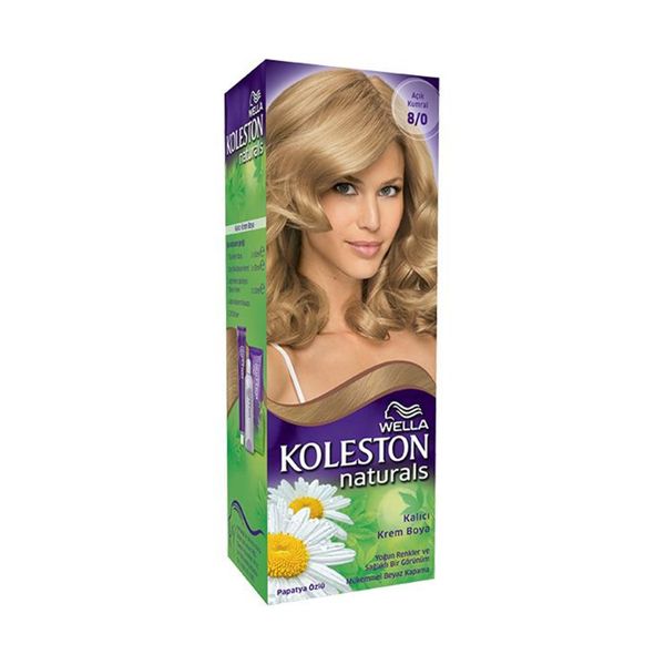 Koleston Naturals Maxi Sarı 8-0 Saç Boyası