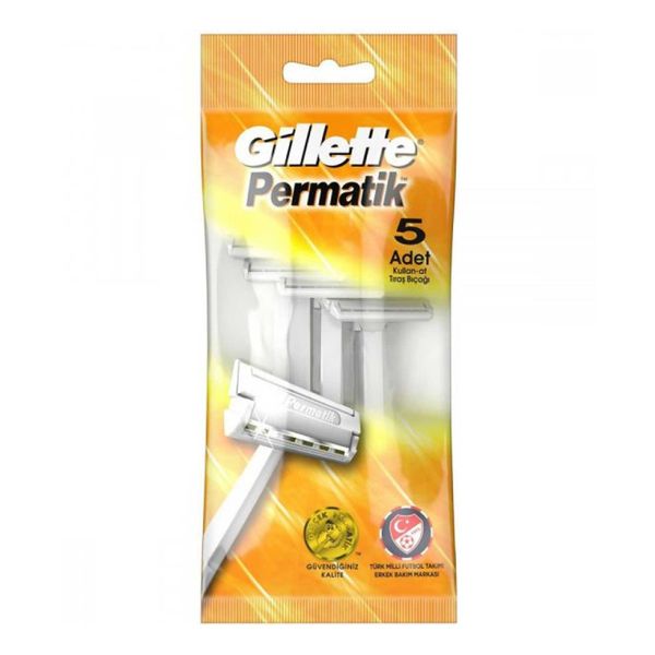 Gillette Permatik 5'li Poşet Tıraş Bıçağı