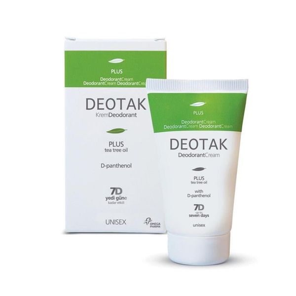 Deotak Plus Tea Tree Oil 35 ml Unisex Deo Krem