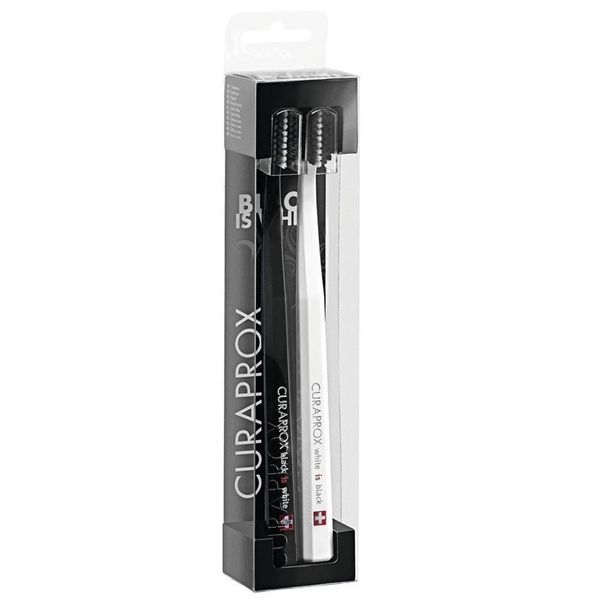 Curaprox Black Is White 2'li Diş Fırçası