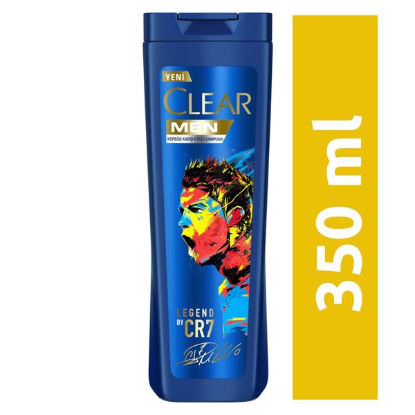 Clear Men 350 ml Kepeğe Karşı Etkili Legend by CR7 Ronaldo Şampuan