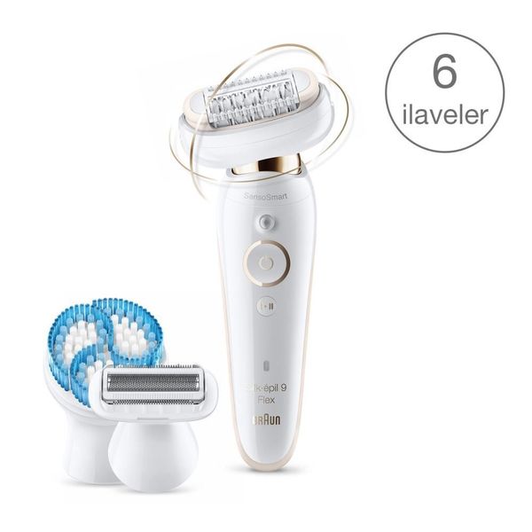 Braun Silk-Epil 9 Flex 9010 SensoSmart Islak Kuru Epilatör