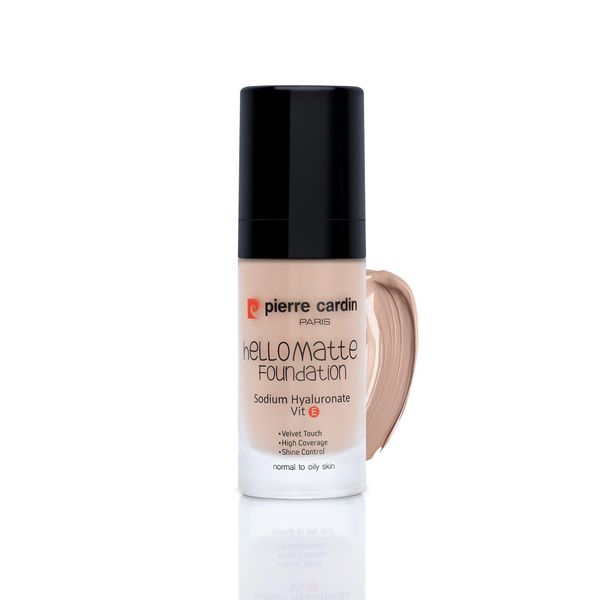 Pierre Cardin Tawny Beige - 30 ml Hellomatte Foundation
