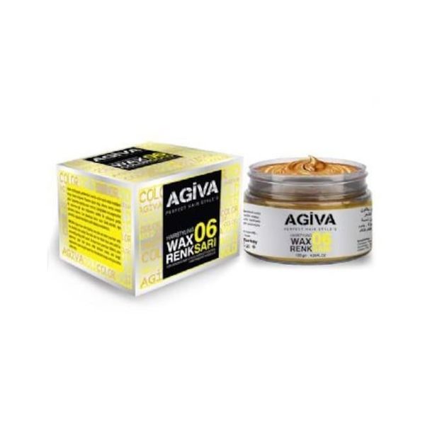 Agiva 06 120 gr Sarı Saç Renklendirici Color Wax