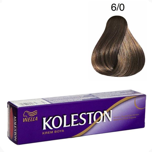Koleston Tüp 6/0 Koyu Kumral Saç Boyası