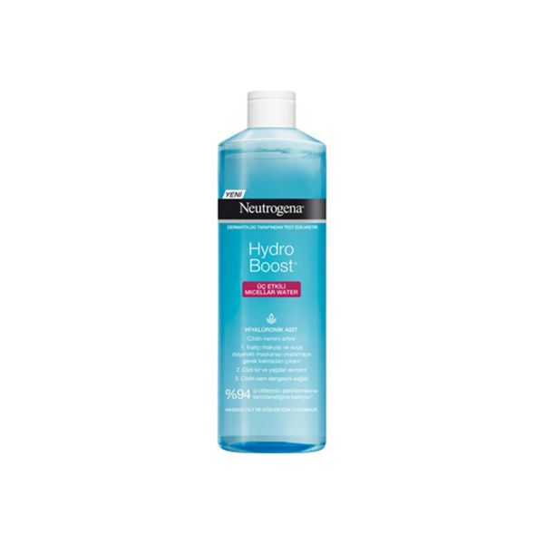 Neutrogena 400 ml Hydro Boost Üç etkili Makyaj Temizleme Suyu