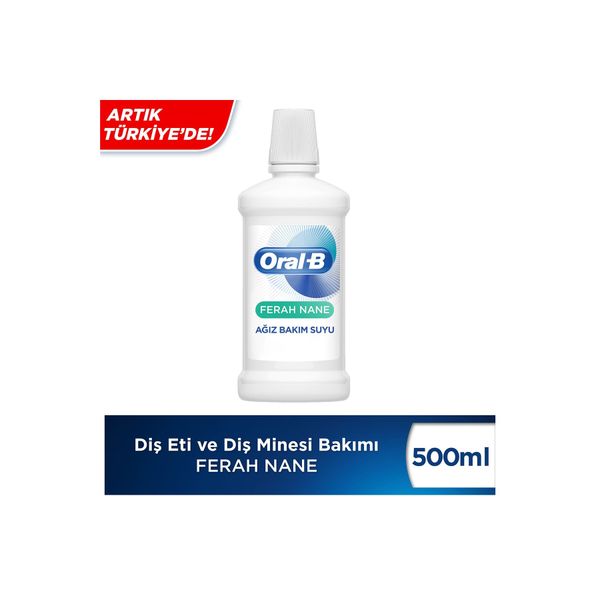 Oral-B 500 ml Diş Eti ve Diş Minesi Bakımı Ferah Nane Ağız Bakım Suyu