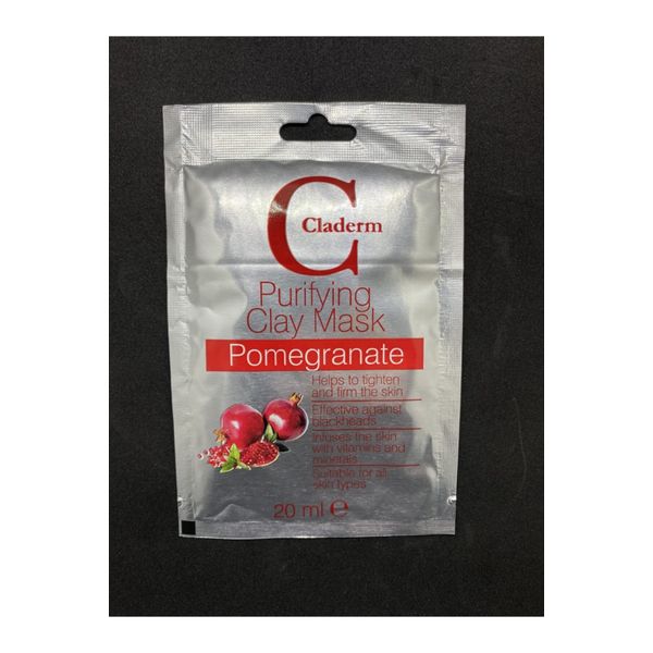 Claderm Sachet Pomegranate 20 ml Kil Maskesi