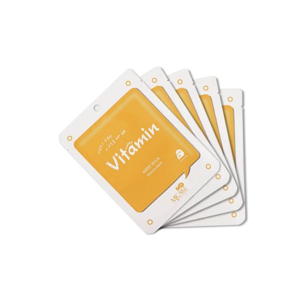 Mjcare On Vitamin Mask 5'li Vitaminli Yüz Maskesi