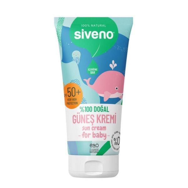 Siveno 50 SPF 50 ml Bebekler İçin Doğal Güneş Kremi