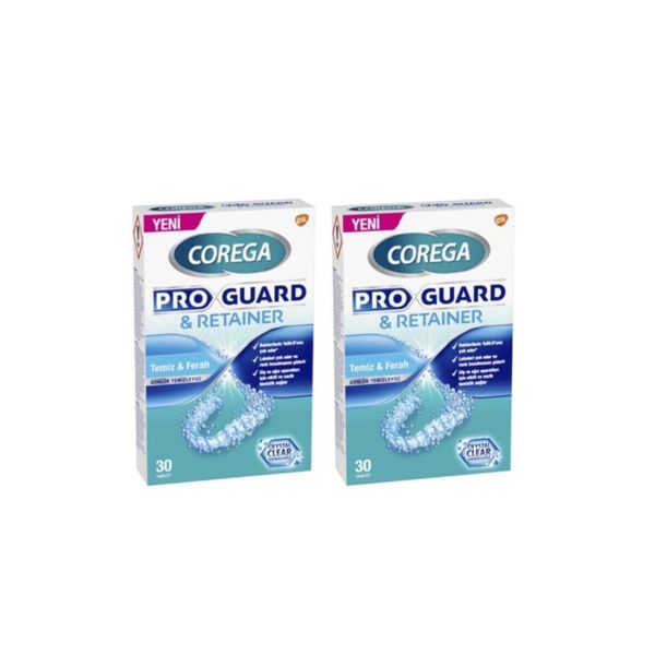 Corega Proguard Retainer 2x30 Temizleyici Tablet