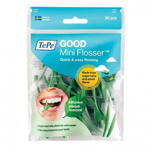 Tepe Good Mini Flosser Çatal 36'lı Diş İpi