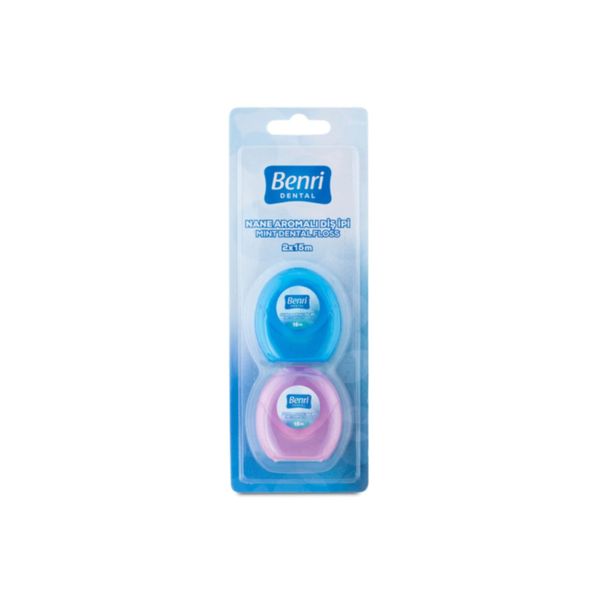 Benri 15 m 2'li Dental Diş İpi