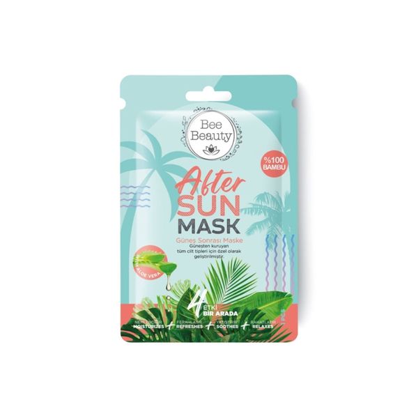 Bee Beauty 25 ml Güneş Sonrası Aloe Veralı Kağıt Maske