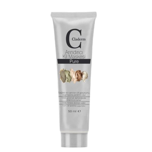 Claderm Pure 50 ml Kil Maskesi