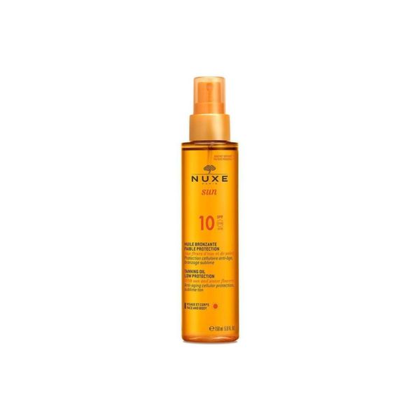 Nuxe Sun Bronzlaştırıcı Yüz ve Vücut Yağı Spf 10 150 ML