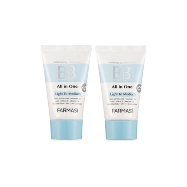 Farmasi Açıktan Ortaya 2x50 ml BB Yüz Kremi