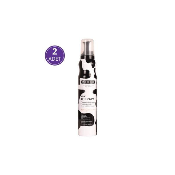 Morfose 200 ml 2 Adet Milk Therapy Saç Köpüğü