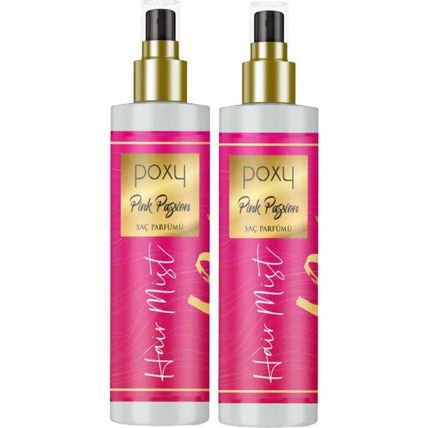 Poxy 2x150 ml Pink Passion Saç Parfümü