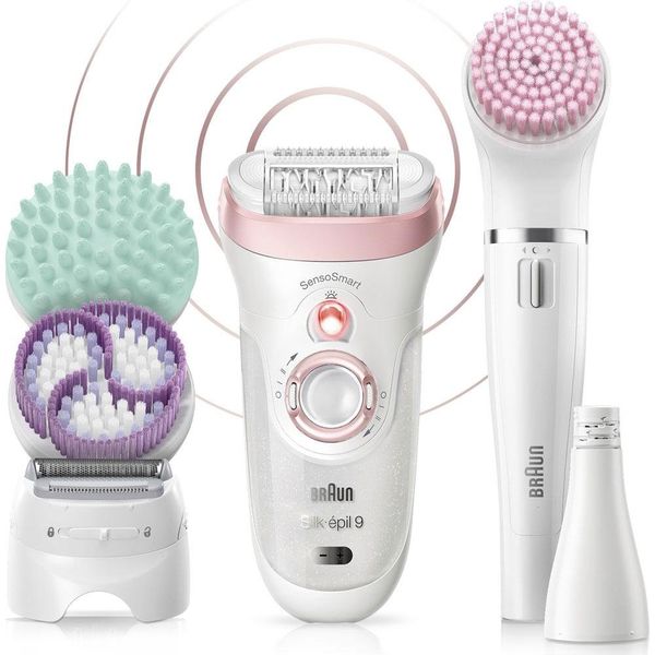 Braun Silk-Epil 9 9985 SensoSmart 40 Cımbız Islak Epilasyon Cihazı