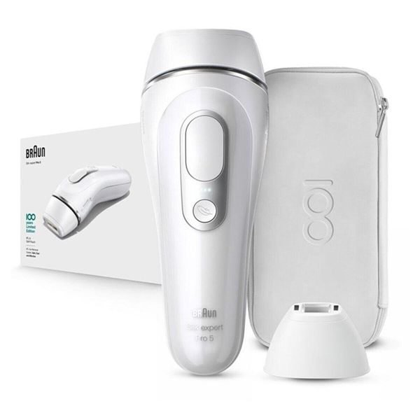 Braun PL5124 Silk Expert Pro5 Mx 100.yıl Özel Seri Kablolu IPL Epilasyon + Özel Tasarım Seyahat Çantası