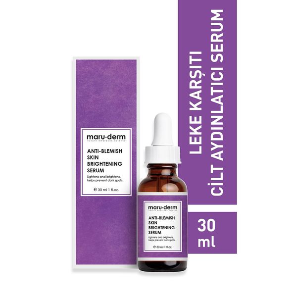 Maruderm 30 ml Leke Karşıtı ve Beyazlatıcı Cilt Bakım Serumu