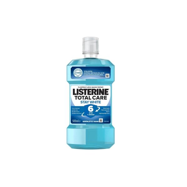 Listerine Total Care Stay White 500 ml Ağız Bakım Suyu