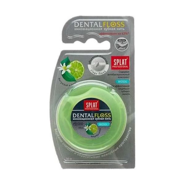 Splat 30 m Professional Bergamot ve Limon Aromalı Hacimli Diş İpi