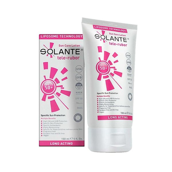 Solante Tele-Rubor SPF 50+ 150 ml Kızarıklık Karşıtı Güneş Losyonu
