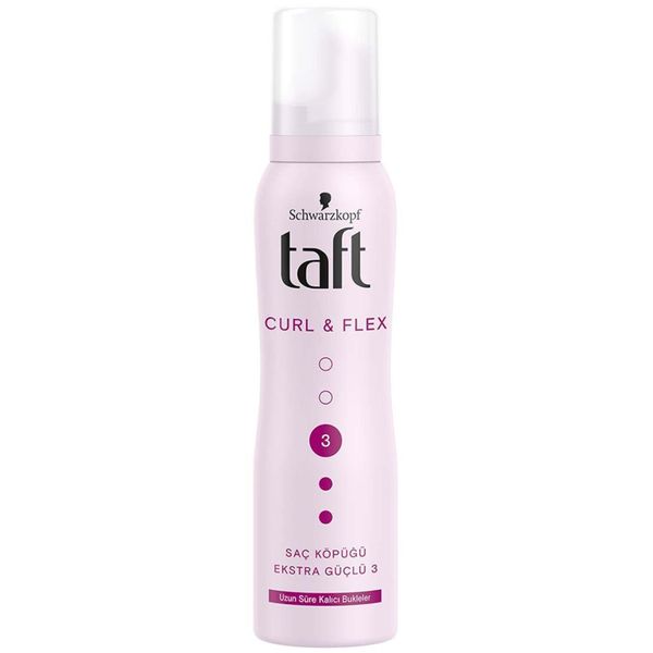 Taft Curl 150 ml Flex Saç Köpüğü