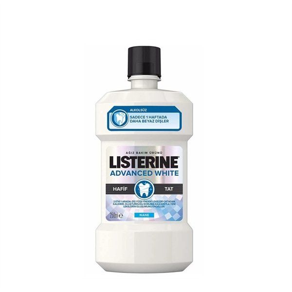 Listerine 250 ml Advanced White Hafif Tat