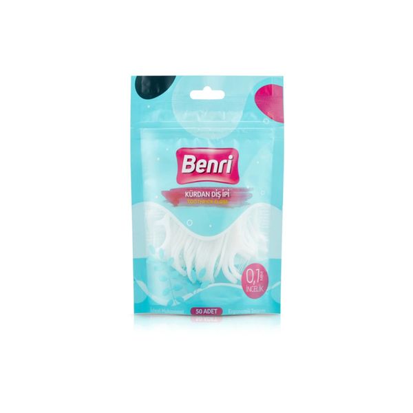 Benri 50'li Kürdanlı Diş İpi